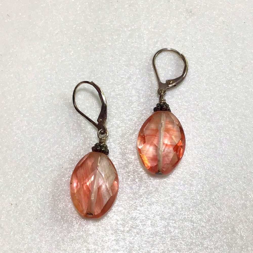 Vibrant Rose Quartz Earrings